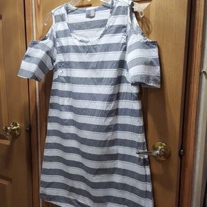 Vero Modal cold shoulder dress xs